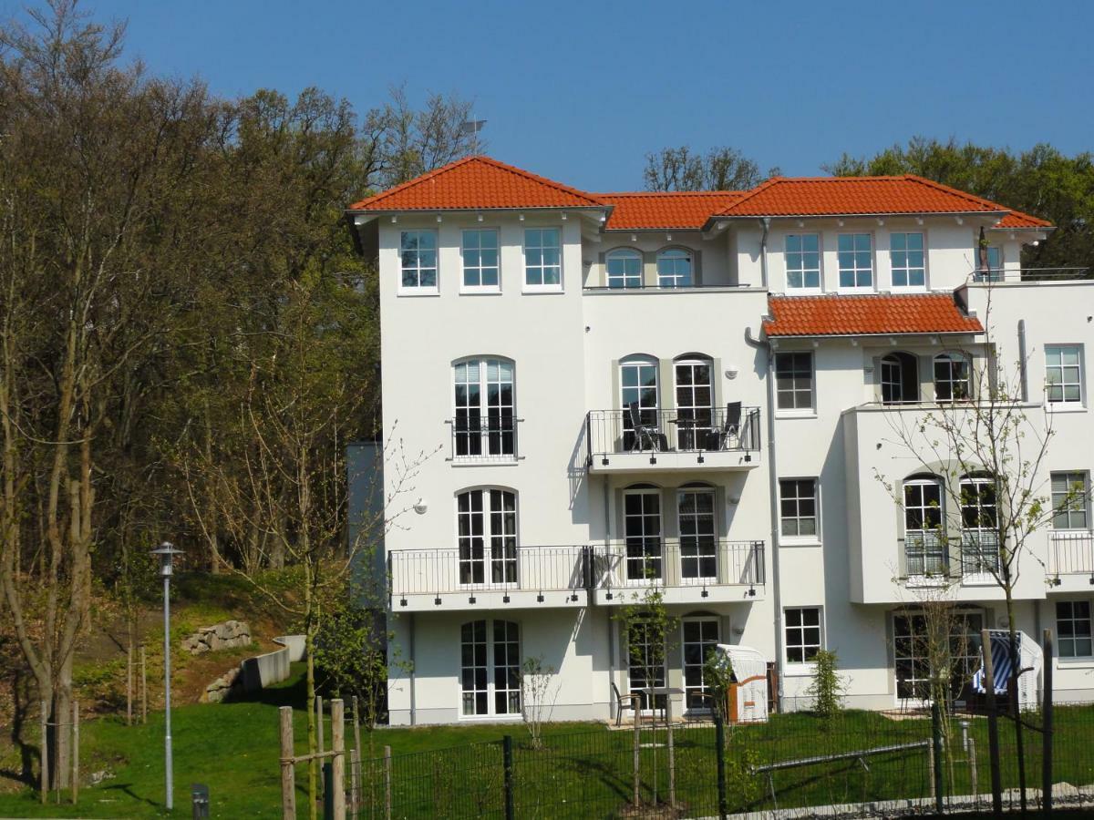 3 Zimmer Ferienwohnung Haus Meeresblick Mit Meerblick A005 Mit Suedterrasse Und Strandkorb Baabe Ngoại thất bức ảnh